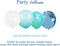 Under the Sea Party Decorations Teal Turquoise Blue Clear Balloons (Blue & Clear) 12 x 12 x 12 inches